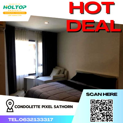 Condos for rent Ngamduplee Station : #R2558 For rent  Condolette Pixel Sathorn