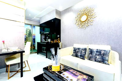 คอนโด เทสโก้โลตัส พัทยาใต้ : แกรนด์โซแลร์จอมเทียน  วิว ชั้น 8 โควตาชาวต่างชาติ ตั้งอยู่ทัพพระยา