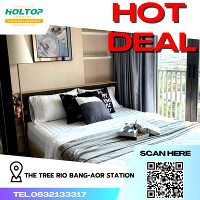 คอนโดให้เช่า : #R2545 ให้เช่า The Tree Rio Bang-Aor Station