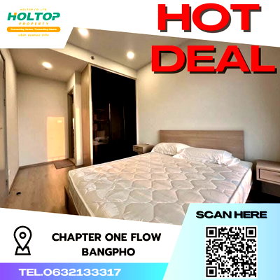 คอนโดให้เช่า : #S2515 ให้เช่า Chapter One Flow Bangpho
