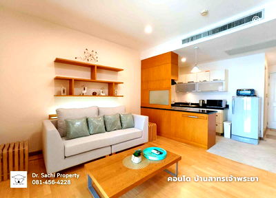 Condos for rent : Condo for rent, Baan Sathorn Chao Phraya, 25th floor, near Icon Siam