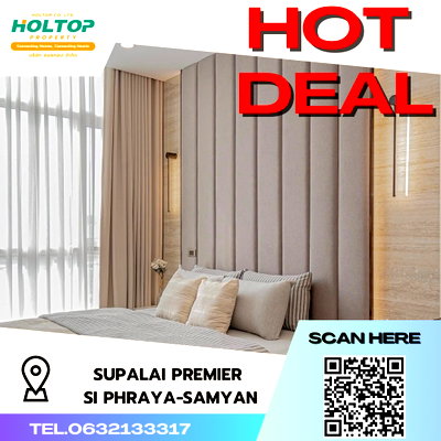 Condos for rent : #S2512 For Rent Supalai Premier Siphaya-Samyan