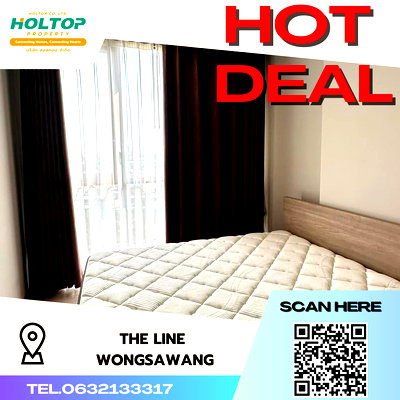 Condos for rent : #S2529 For Rent The Line Wongsawang