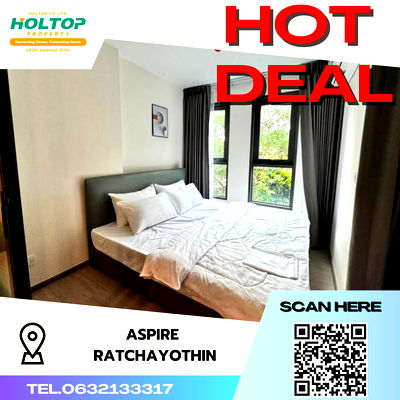 Condos for rent พหลโยธิน 35 : #S2548 For Rent Aspire Ratchayothin