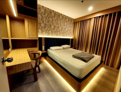 Condos for rent : rent: Life Asoke, 2 bedrooms, beautiful, ready to move in, near MRT Phetchaburi. Interested, add Line @841qqlnr
