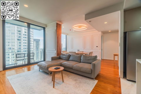 📲Line ID @556ryccg 💎2 ห้องนอน 115 ตรม ชั้น 24 LAVIQ สุขุมวิท 57 พร้อมเฟอร์นิเจอร์ ใกล้รถไฟฟ้า BTS ทองหล่อ และ เอกมัย