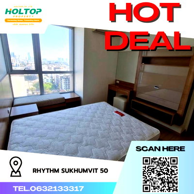 คอนโดให้เช่า : #R2572 ให้เช่า Rhythm Sukhumvit 50