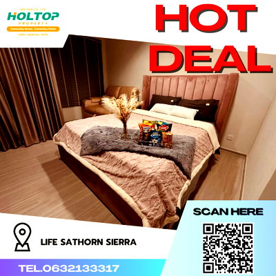 คอนโดให้เช่า : #R2573 ให้เช่า Life Sathorn Sierra