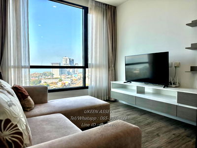 Condos for rent Si Racha Chonburi : WiFi Free !!! Condo for rent: KnightsBridge the Ocean Sriracha : Type : 2 bedroom 2 Bathroom  Special price 18,000 baht!!! Size: 57 sq m.