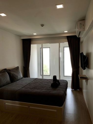 Condo for rent Sriracha Sonrisa, duplex room, beautiful room, good location, seaside project