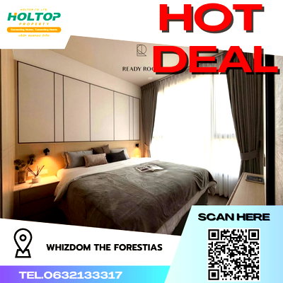 คอนโดให้เช่า : #R2630 ให้เช่า Whizdom The Forestias