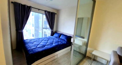 Condos for rent MRT Nonthaburi Civic Center : P679 Condo for rent Aspire Rattanathibet 2, next to MRT Purple Line, beautiful room, fully furnished, special price