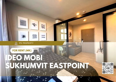 Condos for rent : For rent ✨ IDEO Mobi Sukhumvit Eastpoint ✨ near BTS Bangna, complete with furniture and electrical appliances.