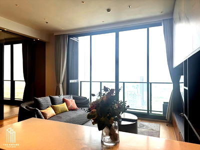 Condos for rent Bangkok Patana School  : Duplex Room for RENT WHIZDOM ESSENCE, a highly viewed view 102.34 SQ.M. 3 Bedroom @120,000 Baht
