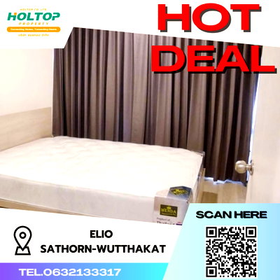 คอนโดให้เช่า : #S2610 ให้เช่า Elio Sathorn-Wutthakat
