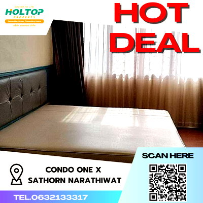 คอนโดให้เช่า : #S2608 ให้เช่า One X Sathorn Narathiwas