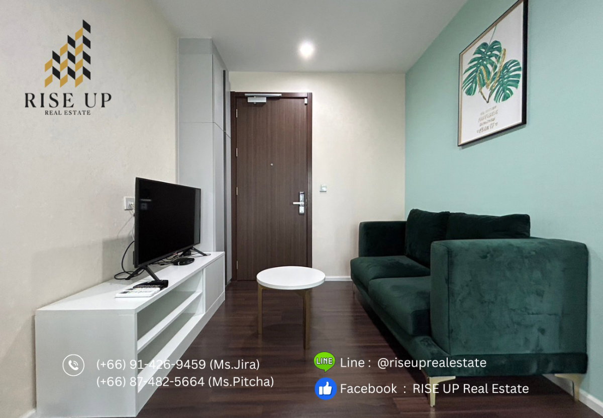 ปล่อยเช่า 📣 Whizdom Inspire Sukhumvit, 1 ห้องนอน, 1 ห้องน้ำ, ขนาด 34 ตร.ม. 🔥20,000 บาท/เดือน🔥 