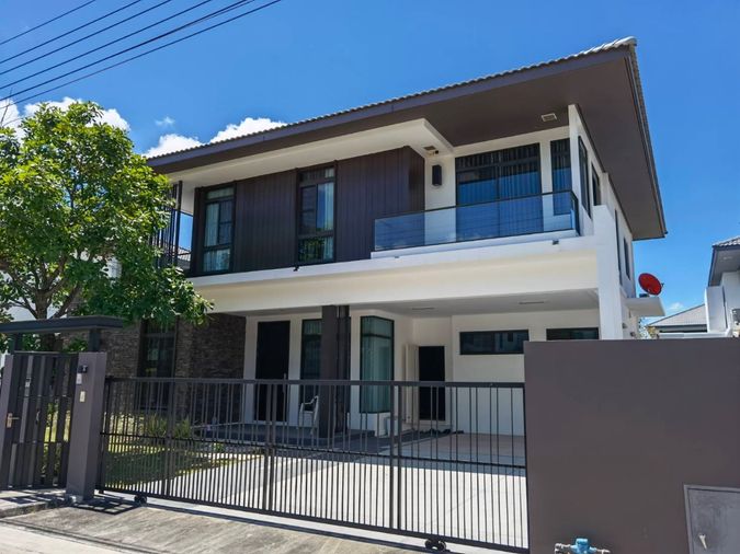 🏡🌈⭐️ เช่าบ้านโครงการ มัณฑนา ศรีนครินทร์ - บางนา ตกแต่งสวย พื้นที่ใช้สอยกว้างขวาง ทำเลดีใกล้Mega บางนา