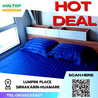 คอนโดให้เช่า : #S2537 ให้เช่า Lumpini Place Srinagarindra-Huamark