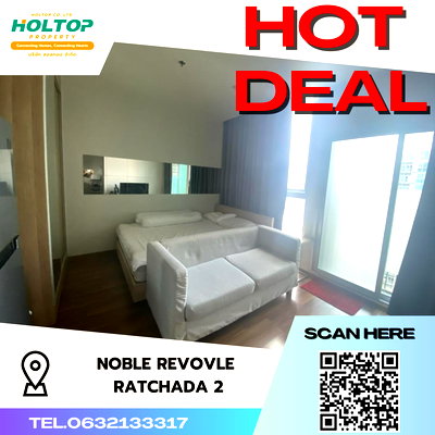 คอนโดให้เช่า : #S2652 ให้เช่า Noble Revolve Ratchada2