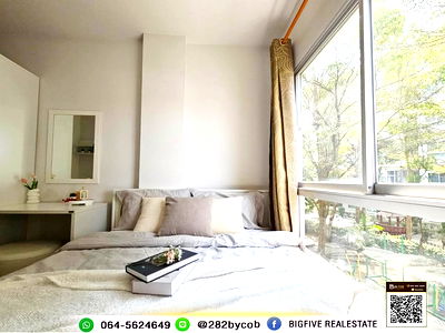 คอนโดให้เช่า : A68-009    เช่า คอนโด เดอะ คิทท์ แจ้งวัฒนะ THE KITH Chaengwattana มีเครื่องซักผ้าเฟอร์นิเจอร์ใหม่✨