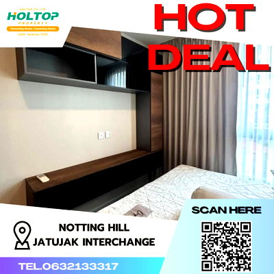 คอนโดให้เช่า : #S2663 ให้เช่า Notting Hill Jatujak Interchange