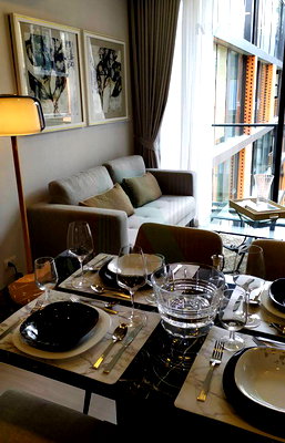 Condos for rent : 🎊 For Rent Condo QUINTARA TREEHAUS SUKHUMVIT 42 Building 1, Floor 7,2 bed room, Room size 46.00 sqm