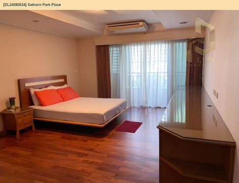 DL24080634 Condo for rent, Sathorn Park Place near BTS Sala Daeng, ready to move in, call urgently 0653619502 LineID @952jdxxk