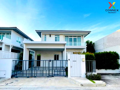 บ้านเดี่ยวให้เช่า : เช่าบ้าน  มัณฑนา บางนา-วงแหวน ดอกไม้ เขต ประเวศ กรุงเทพ CX-115400 ✅ ทักไลน์ @connexproperty ตอบทันที ทีมงานมืออาชีพ ✅ 