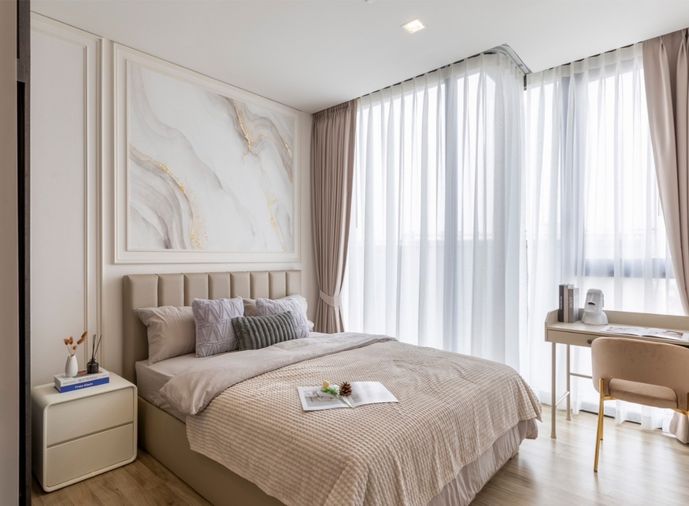 ให้เช่า  คอนโด เดอะไลน์ จตุจักร-หมอชิต *ห้องใหญ่กว่า* BTS หมอชิต  ที่ Line: @Homefinder