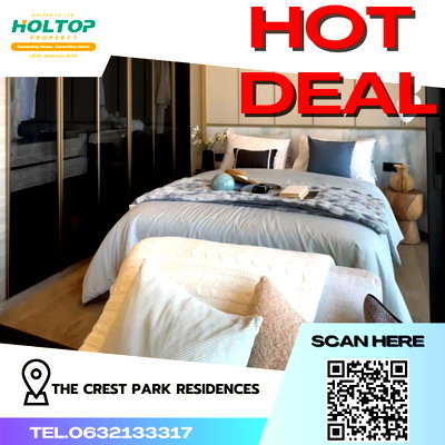 คอนโดให้เช่า : #R2697 ให้เช่า The Crest Park Residences