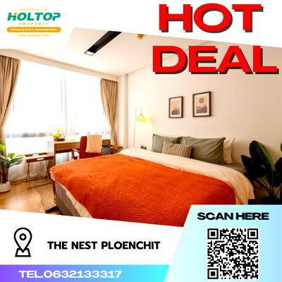 คอนโดให้เช่า : #S2676 ให้เช่า The Nest Ploenchit