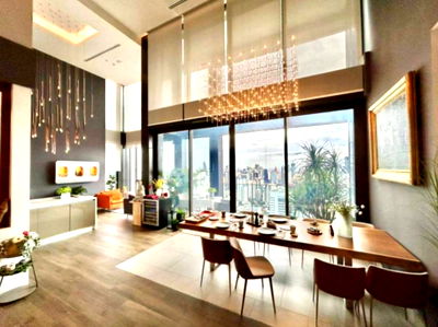 Condos for rent :  Condo for rent  : The Esse at Singha Complex ( BTS Asoke )MK-02  line @livingbkk