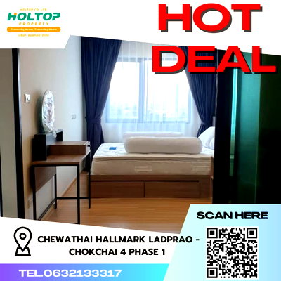 Condos for rent : #R2738 For rent  Chewathai Hallmark Ladprao - Chokchai 4 Phase 1