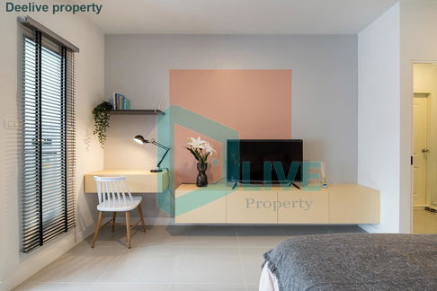 DL22120059 Condo for rent, A Space Sukhumvit 77 near BTS On Nut, ready to move in, call urgently 0638692663 LineID @534wlwof