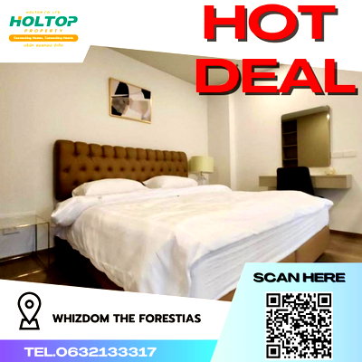 คอนโดให้เช่า : #R2732 ให้เช่า Whizdom The Forestias