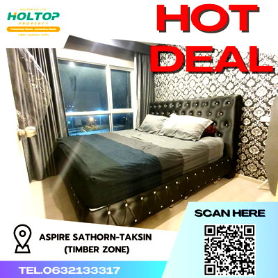 Condos for rent : #R2766 For rent Aspire Sathorn-Taksin (Timber Zone)
