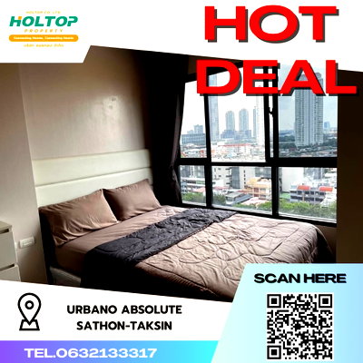 คอนโดให้เช่า : #R2769 ให้เช่า Urbano Absolute Sathon-Taksin