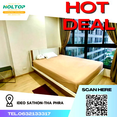 คอนโดให้เช่า : #R2772 ให้เช่า Ideo Sathon-Tha Phra