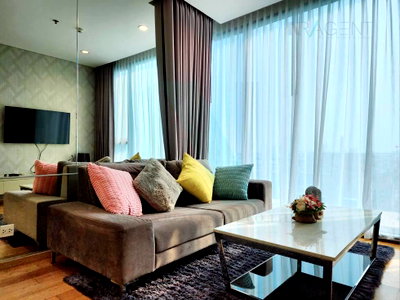 Condos for rent : For Rent Condo THE BREEZE NARATHIWAS Building 1, Floor 14,1 bed room, Room size 45.00 sqm