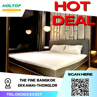 Condos for rent : #S2722 For Rent The Fine Bangkok Ekkmai-Thonglor