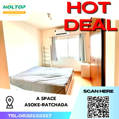 คอนโดให้เช่า : #S2720 ให้เช่า A Space Asoke-Ratchada
