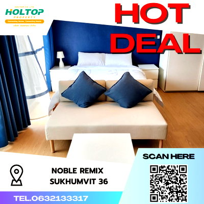 คอนโดให้เช่า : #S2741 ให้เช่า Noble Remix Sukhumvit 36