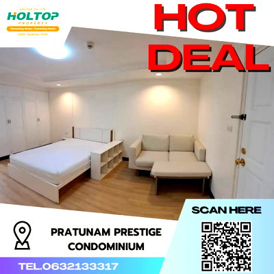 Condos for rent : #S2765 For Rent Pratunam Prestige Condominium