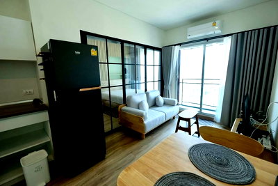 เช่าคอนโด โรงเรียนนานาชาติคิงส์คอลเลจกรุงเทพ : เช่าคอนโด Lumpini Place Ratchada - Sathu/ลุมพินี เพลส รัชดา - สาธุ (A6802078) ID Line : @condo98