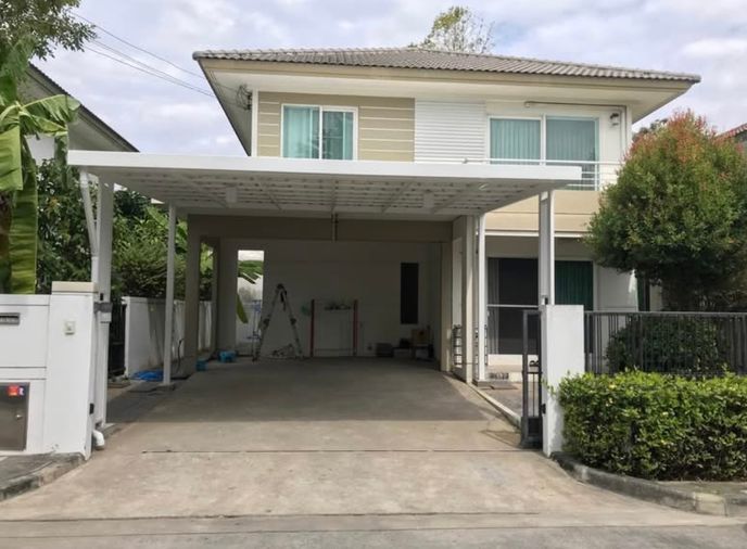 3-bed house for rent, 135 sqm, 50 sq wah, Chaiyapruk Ramintra - Wongwaen 2