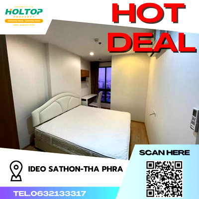คอนโดให้เช่า : #S2778 ให้เช่า Ideo Sathorn-Thapra