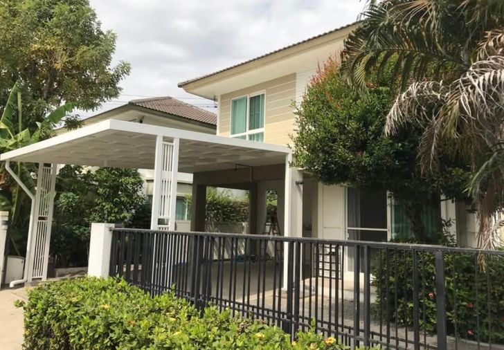 3-bed house for rent, 135 sqm, 50 sq wah, Chaiyapruk Ramintra - Wongwaen 2