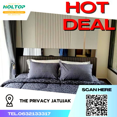 คอนโดให้เช่า : #S2824 ให้เช่า The Privacy Jatujak 