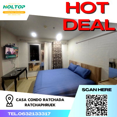 คอนโดให้เช่า : #R2795 ให้เช่า Casa Condo Ratchada-Ratchaphruek